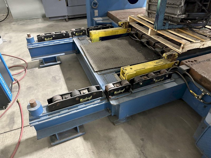 18,000 LB ALLEGHENY DS-180-96-48 ROTATING DIE HANDLER SEPARATOR. STOCK # 0310723