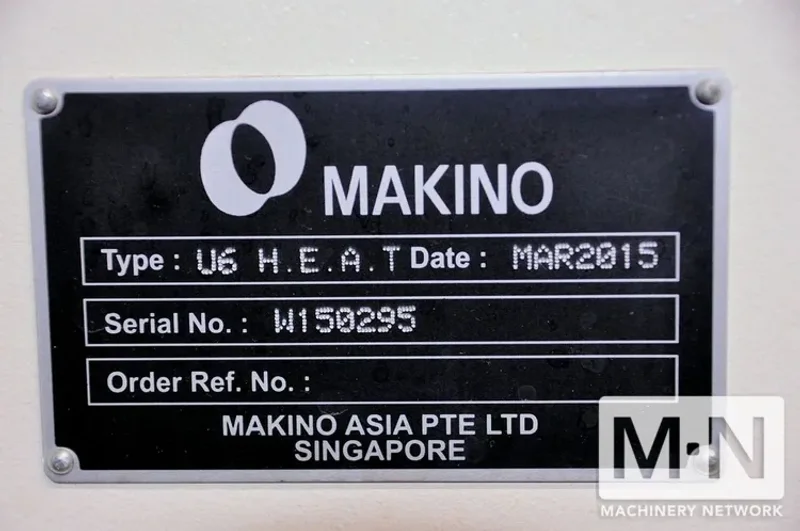 Makino U6 H.E.A.T. Wire EDM - New 2015