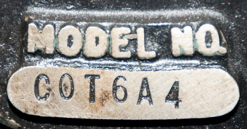 18 TON TISHKEN MODEL #COR6A4 6-WAY ADJUSTABLE CUTOFF PRESS: STOCK #0950621
