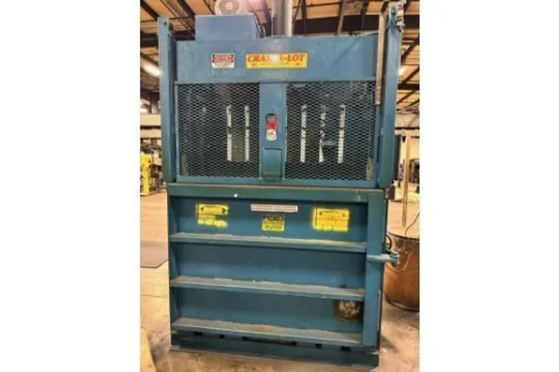 CRAM-A-LOT DBR-60-LU VERTICAL BALER, STOCK# 14377J
