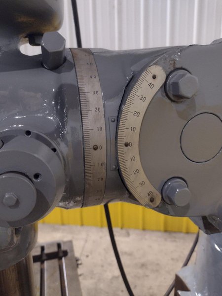 2 HP ALLIANT MODEL 100-1520 RAM TYPE VERTICAL MILL: STOCK #10353