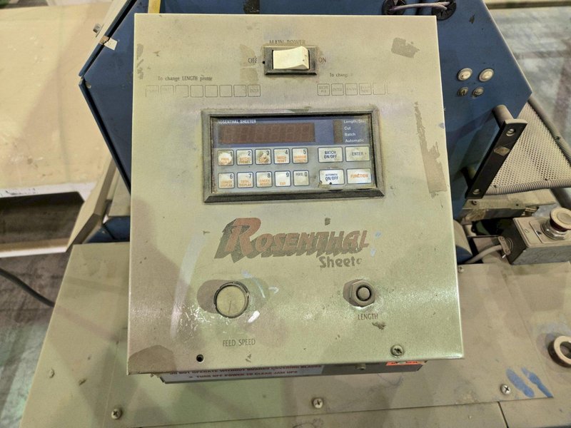 WM-7-E-AA-24 ROSENTHAL SHEETER. STOCK # 0772126