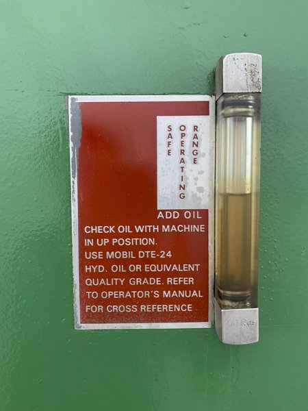 10' X 1/4" HTC MODEL 250-10A HYDRAULIC POWER SQUARING SHEAR. STOCK # 0684224.