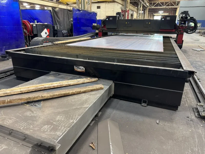 Used 2022 CSI Cobra Bevel 10'x24' dual 400 Amp Plasma/Oxy Cutter