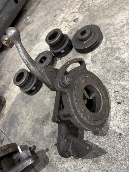 2&quot; OSTER MODEL #702 LB STATIONARY DIE PIPE THREADER: STOCK #22858