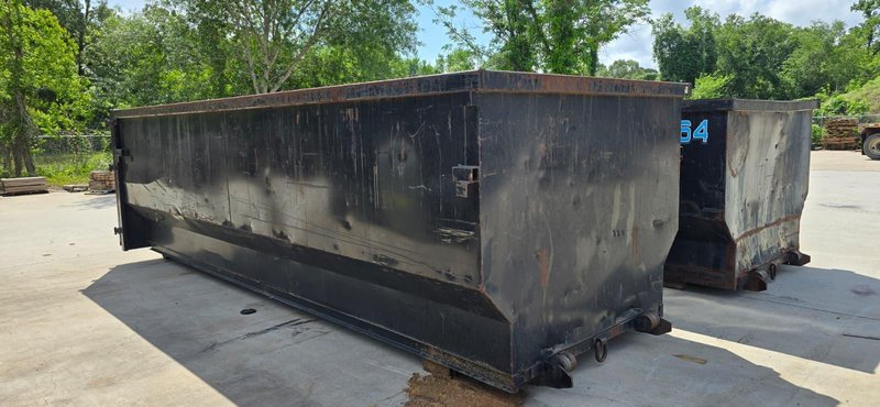 Texas Pride 30 Yard Roll-Off Open Top Containers, 2021  – 20′ Heavy-Duty Steel Cans, Double Barn Doors (3)