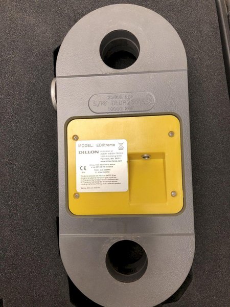 25,000 LBS DILLON ED-XTREME CRANE SCALE &amp; WIRELESS READOUT CONTROLLER: STOCK #16799
