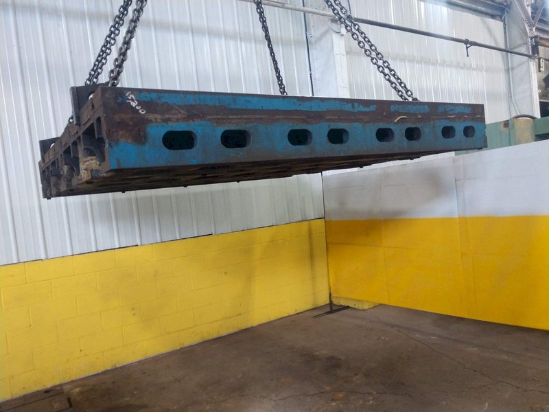 96&quot; X 96&quot; X 12&quot; THICK T-SLOTTED FLOOR PLATE LAYOUT TABLE:  STOCK #13575