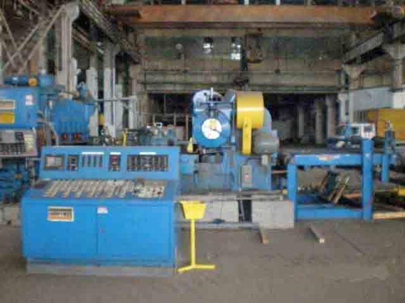96&quot; x 0.375&quot; x 40,000# Herr Voss Cut To Length Line