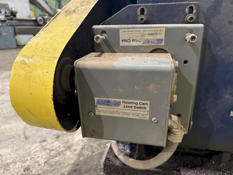 100 TON X 64" WIDE STAMCO MODEL #810-64 CUTOFF PRESS, WITH AIR CLUTCH: YOBRO #24793