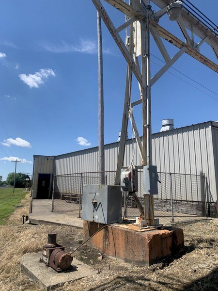 10 TON X 60' X 1000' P&amp;H OVERHEAD SELF STANDING YARD CRANE SYSTEM: STOCK #13150