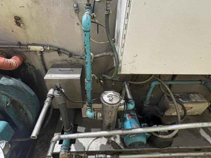 14&quot; W X 8&quot; H ALLIANCE AQUAMASTER CB-1400E STAINLESS STEEL CONVEYOR BELT 3 STAGE PARTS WASHER: STOCK #23103