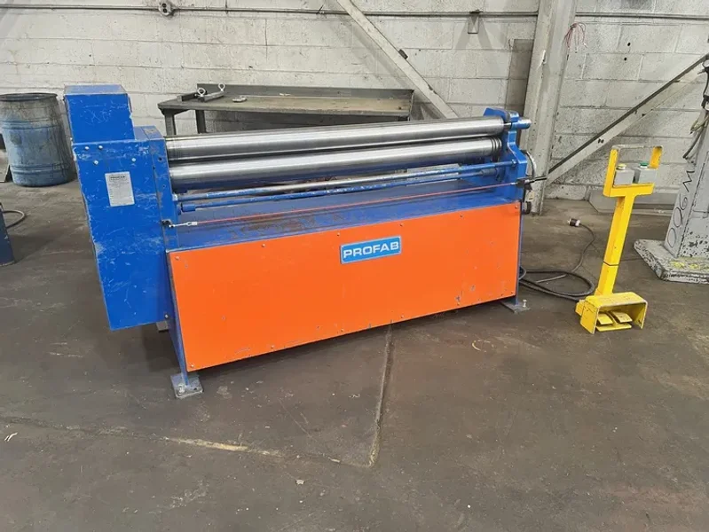 USED PROFAB MODEL R-0520H 61" x 14 GAUGE 3 ROLL INTIAL PINCH PLATE ROLL