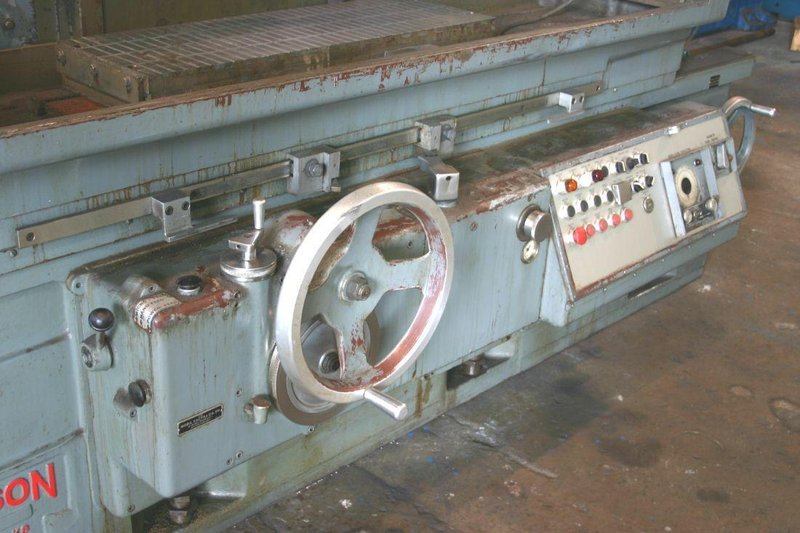 12&#039; X 36&#039; MATTISON HORIZONTAL SURFACE DIE GRINDER: STOCK #19974