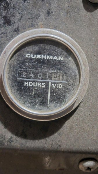 CUSHMAN 898457-8820 MAINTENCE VEHICLE PARTS NOT WORKING