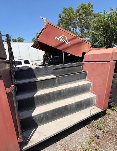 90,000# 1995 LINDE HD COIL LIFT TRUCK FORK LIFT STOCK# 4399