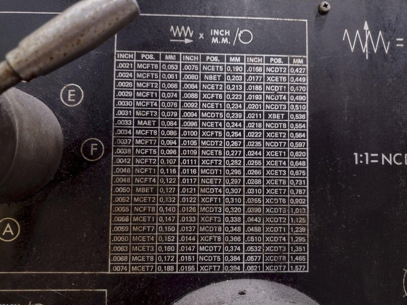 15&quot; X 60&quot; CLAUSING NARDINI MODEL #ND1560 GAP BED ENGINE LATHE, 2&quot; HOLE: STOCK #19154