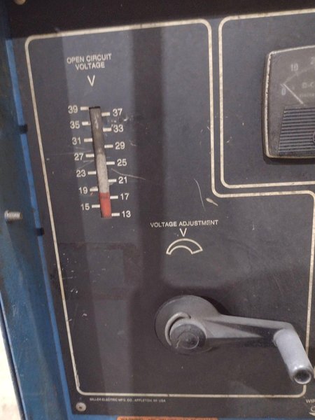 200 AMP MILLER MODEL #CP-200 DC ARC WELDER &amp;  S-22 WIRE FEEDER: STOCK #19659