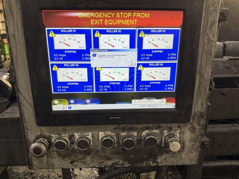 30022RB Used Sutton 6-Roll Straightener