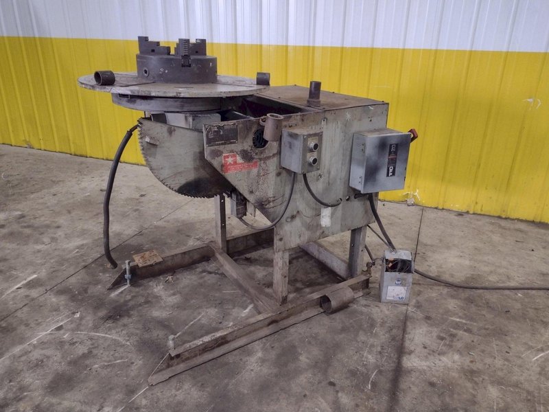 1,000 LBS BOWERS MODEL #1000-6 WELDING POSITIONER: YOBRO #24778