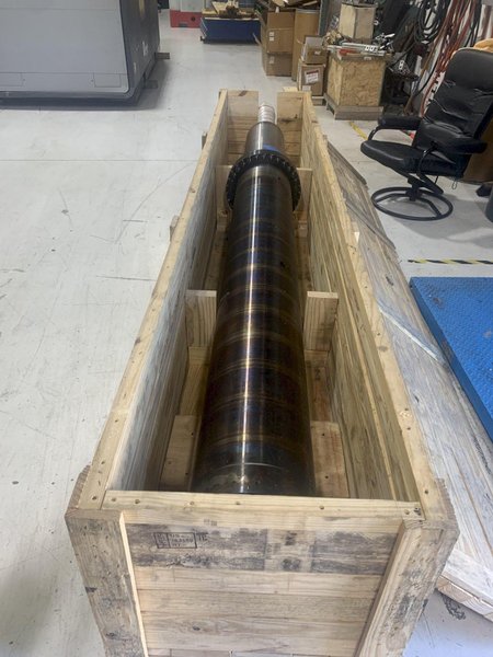 New Nissei OEM Screw and Barrel Set from FVX860III-600L or FVX1100III-600, 112mm, General Purpose Design; Screw, Barrel, Valve, and End Cap