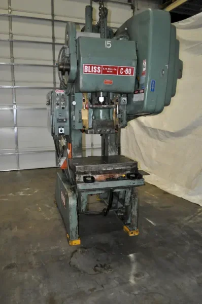BLISS 60 TON OBI PRESS, STOCK# 14164J
