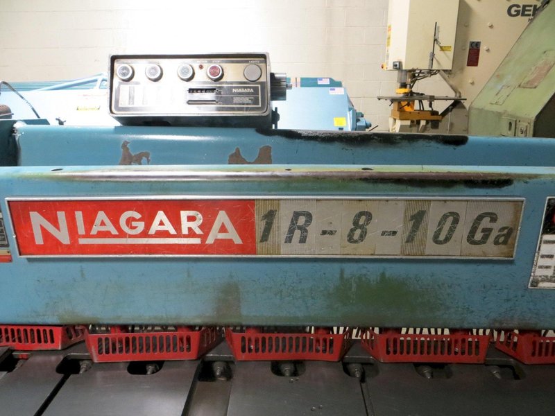 10 Ga x 8 ft Niagara Mechanical Power Shear Model 1R-8