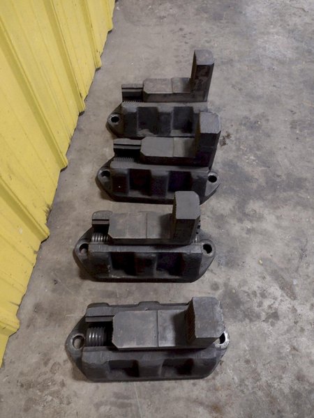 14&quot; SET OF 4 BORING MILL CHUCK JAWS: STOCK #18013