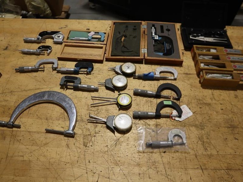Micromteters and Caliper Gages - Assorted- Auction Item