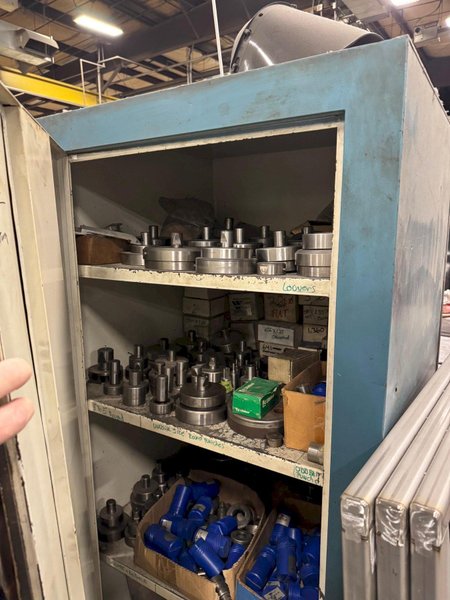 30 Ton W.A. Whitney Single End Punch Model 630, Tooling