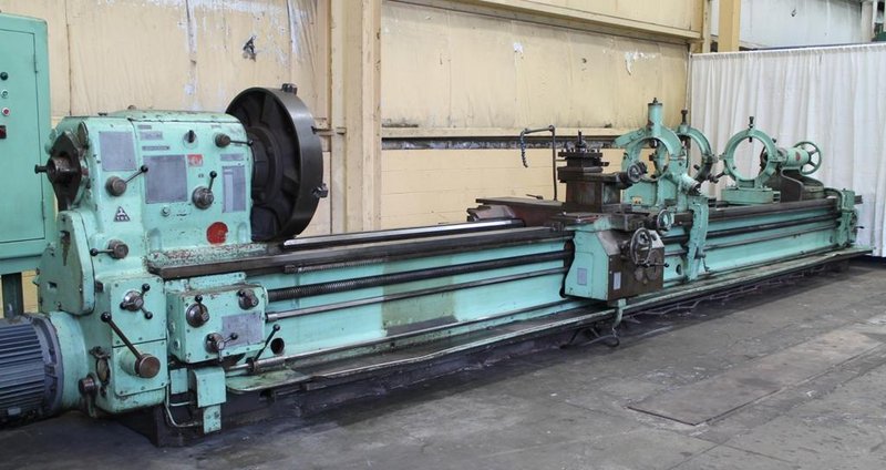 36" X 255" TOS ENGINE LATHE: STOCK #62590