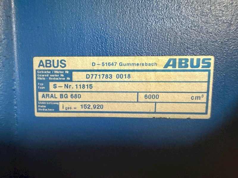 10 ton x 47&#039; ABBUS Bridge crane &amp; EMH hoist: YOBRO #24211