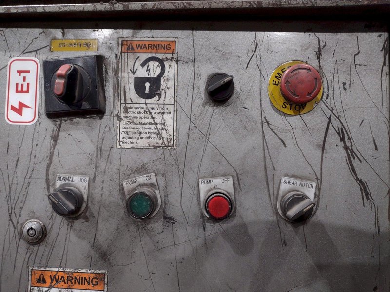 88 TON SPARTAN MODEL #IW77D HYDRAULIC IRONWORKER: STOCK #19243