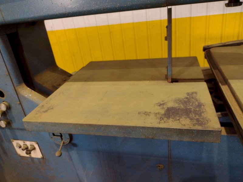 60&quot; DOALL MODEL #60-3 DEEP THROAT VERTICAL CONTOUR BANDSAW: STOCK #23680