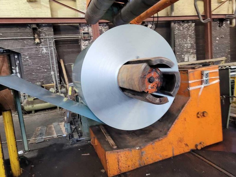 72" x 8.00" x 40,000# Delta Slitting Line STOCK# 3931