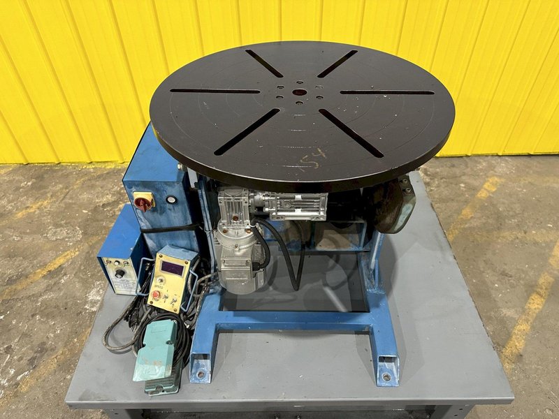 1300 LBS LACROIX MODEL #LAWP600 POWERED WELDING POSITIONER: STOCK #18443
