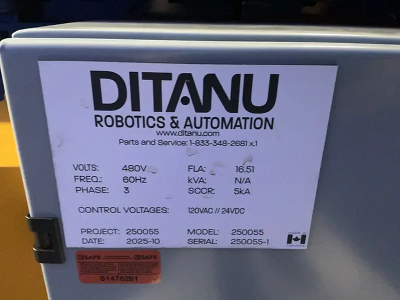 DITANU ROBOTICS &amp; AUTOMATION INDUSTRIAL AUTOMATION SYSTEM  -  250055