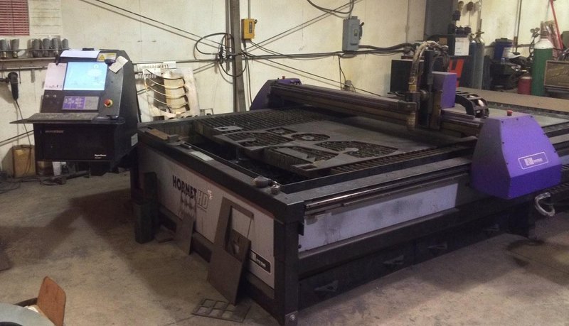 6′ x 12′ Hornet HD Retro HHD78-ETR150 CNC Plasma Cutting System, 2011 – HPR130XD-needs repair