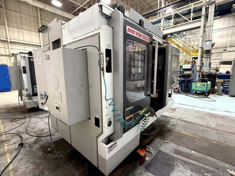 Mori Seiki NZX2500/600L Twin Turret CNC Lathe, 2012 – Tooling, Chip Conveyor
