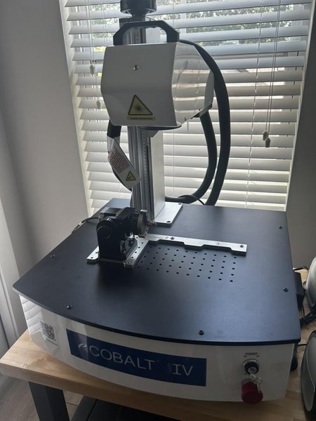 50W eCobalt IV Fiber Laser Engraver, 2024