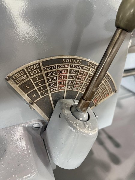 1A WARNER &amp; SWASEY M–3400 SADDLE-TYPE TURRET LATHE W/ TOOLING. STOCK # 0550225