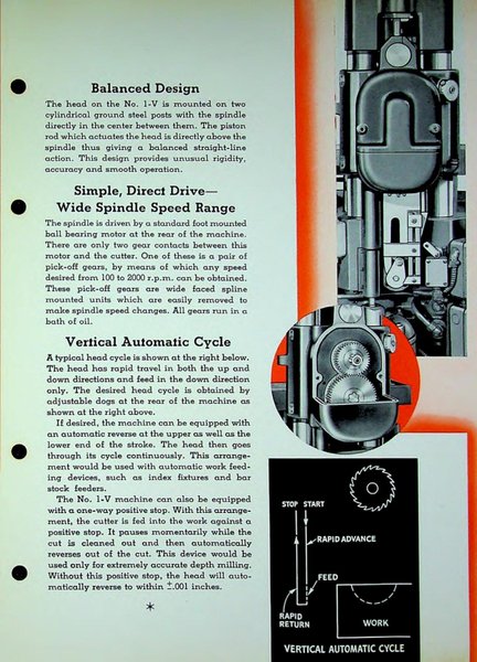 Kent-Owens Model 1-V Horizontal Milling Machine