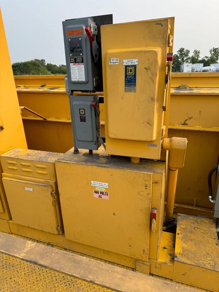 75 TON X 57' SPAN CRANE MFG OVERHEAD BRIDGE CRANE. STOCK  # 0790324