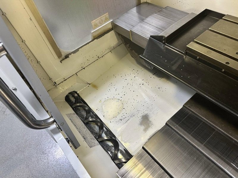 Haas VF-2SS VMC, 2007 – Probe, Chip Auger, 4th Axis Drive