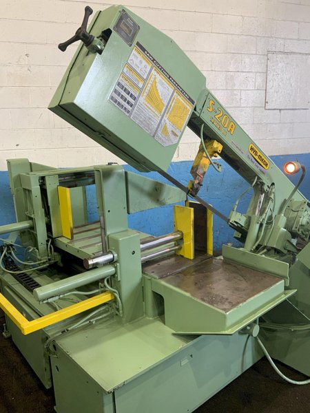 13" X 18" HYDMECH MODEL # S-20A HORIZONTAL BAND SAW: STOCK #80180