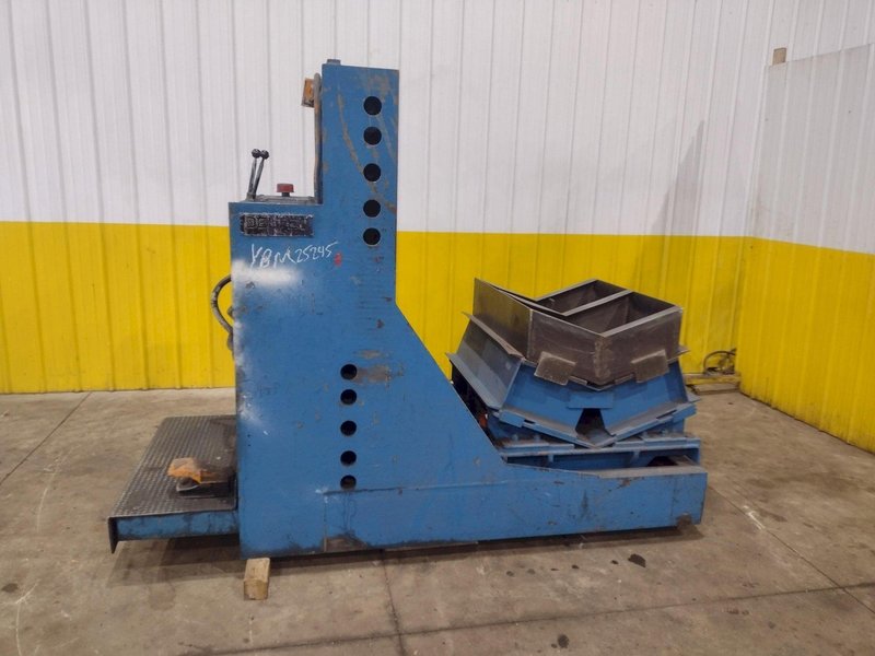 20,000 LB DELTEC SELF CONTAINED HYDRAULIC COIL CAR W/ ELEVATION : YOBRO #25245