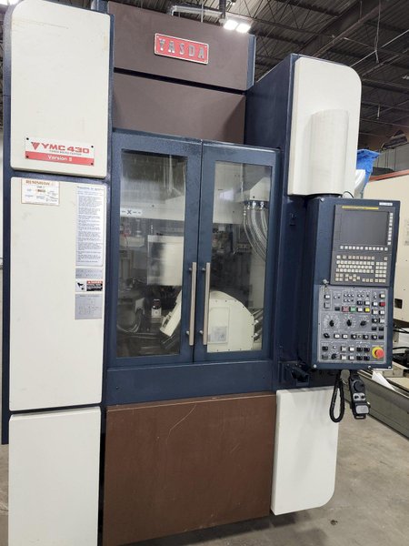 YASDA YMC 430 Ver. II 5-Axis CNC Vertical Machining Center, 40K RPM, Trunnion Table, 32 ATC, HSK-E32, Fanuc 31i-B5, Hard Milling, LOW HOURS, Year: 2017