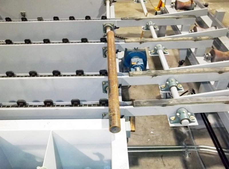 Used, Phosphate Line, Pass Through Tubular Threaded-end Phosphate Line