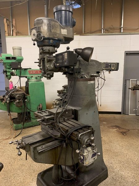 Bridgeport Variable Speed Vertical Mill, S/N 12BR-121467.