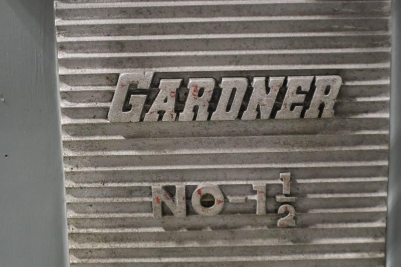 Gardner 1015 No. 1-1/2  Surface Grinder with Walker Ceramax 10" x 15" Magnetic Chuck, Acu-RIte Qwikcount 2-Axis (Y &amp; Z) DRO and Coolant Tank &amp; Pump- Auction Item